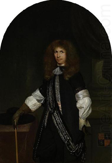 Portrait of Jacob de Graeff (1642-1690)., Gerard ter Borch the Younger